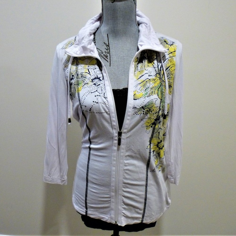 ORLY Embelished Track Sweater